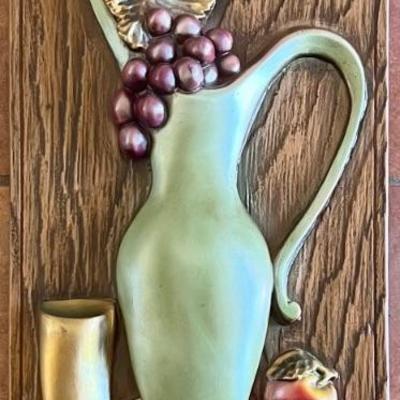 MCM Pacini Novelty Co. Chalkware Wall Hanging No. 579 