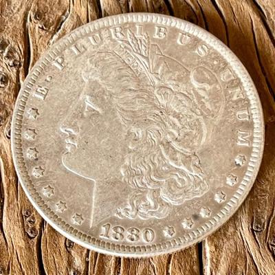 1880 Morgan Silver Dollar Coin