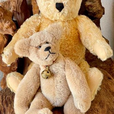 Steiff Style Mohair Bear With Sound Box, Judy Senk 199 Hand Made Bear