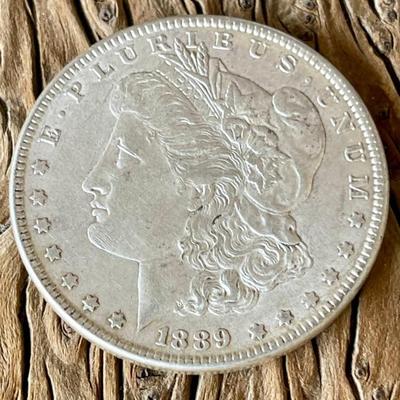 1889 Morgan Silver Dollar Coin