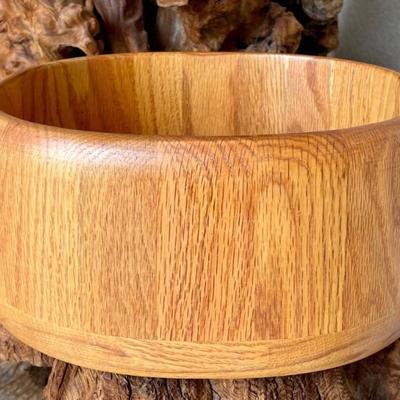 Hand Turned Wood Bowl By Ron Miller
