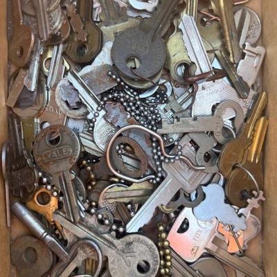 Vintage Assorted Keys - Taylor, Black Knights, John Kailey, And More
