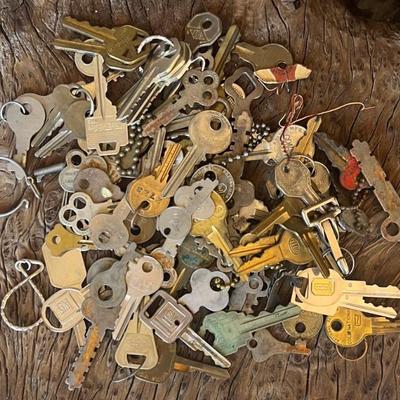 Vintage Assorted Keys - Olympic, GM, Basco, US Lock, And More