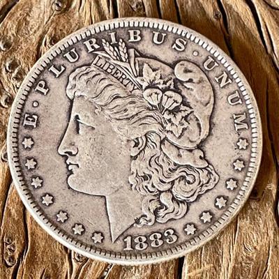 1883 Morgan Silver Dollar Coin