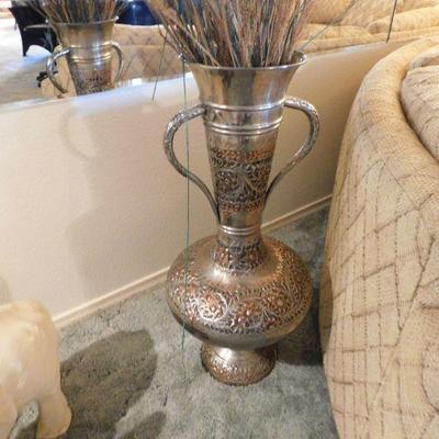 Turkish Copper/ Nickel plated Andalusia Beaked
Vessel

2 available