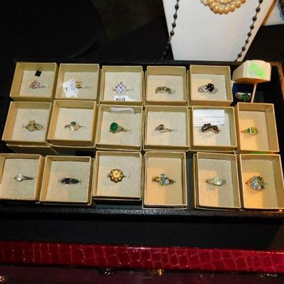 Sterling rings