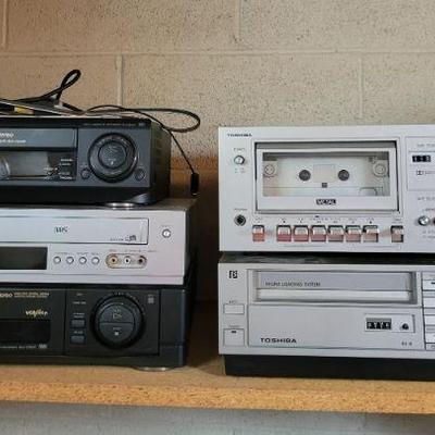 Cassette and VHS Players