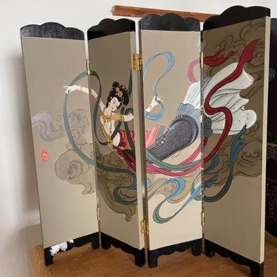 Miniture Japanese Screen