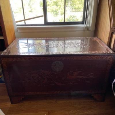 Antique Chinese trunks 