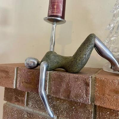 Art candle holder 