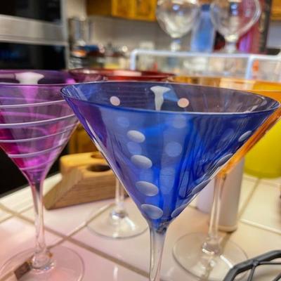 Martini glasses 