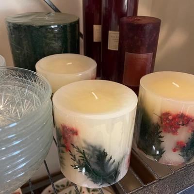 Tons of candles 