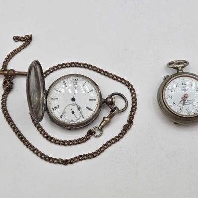 #1142 • (2) Pocket Watches