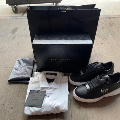 #4016 • Philipp Plein Shoes, Shirt & Dust Bag