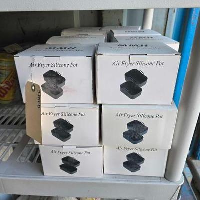 #3546 • (24) Boxes MMH Air Fryer Silicone Pots