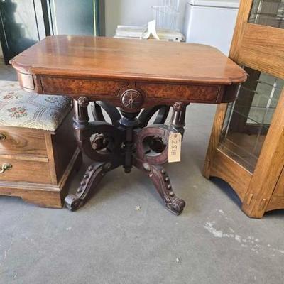 #2518 • Wooden Card Table