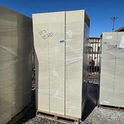 #80720 • 3 Metal Cabinets