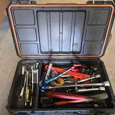 #4094 • Ridgid Hard Case with Assorted Tools