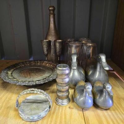 #10536 • Assorted Silver and Silver Plated Collection
