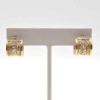 #728 • 14K Gold "X" Diamond Rings, 3.69g
