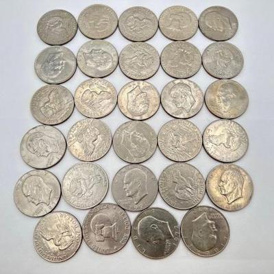 #1500 • (29) 1971-1978 Eisenhower One Dollar Coins