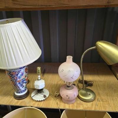 #10526 • 4 Table Lamps

