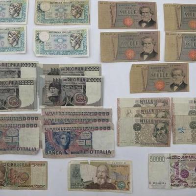 #1706 • (27) Foreign Currency Banknotes