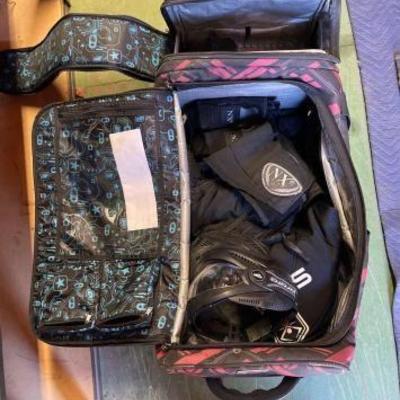 #6038 • Gear Bag with Paintball Mask, Gear and Accessories