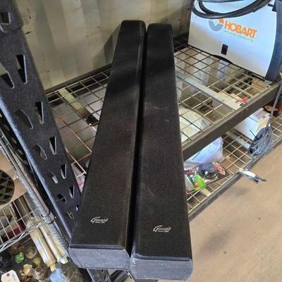 #4116 • (2) Genesis Media Labs Tower Speakers