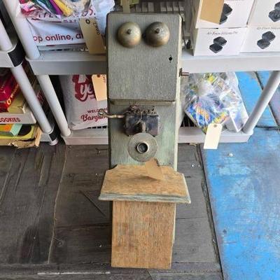 #3536 • Vintage Stromberg-Carlson Wooden Telephone