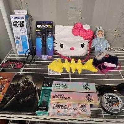 #4130 • Nintendo Switch NBA2K Playground, PS4 Batman Arkham Knight, Samsung Refrigerator Water Filter, Braun Tactical Light