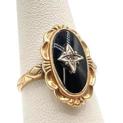 #750 • 14k Gold J Engraved Cuff Links, 5.01g
