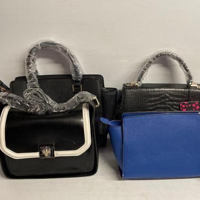 #6022 • NEW!!! (4) Starriness Genuine Leather Women’s Bag