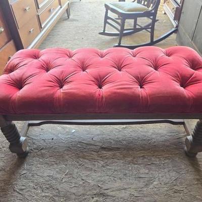 #9108 • Bench with Pillow Top
