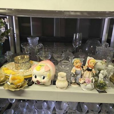 #10024 • Assorted Glass and Porcelain
