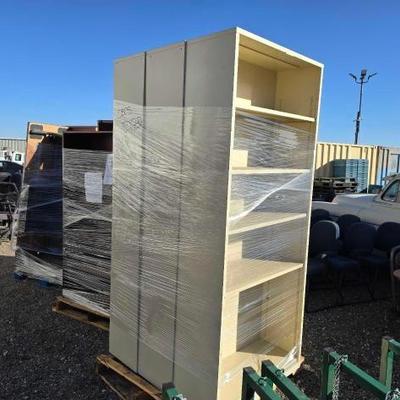 #80736 • 3 Metal Cabinets