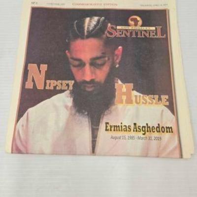 #1836 • Nipsey Hussle News Article