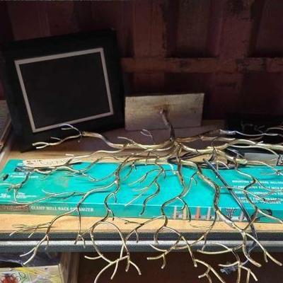 #6048 • Home Decor, Digital Frame, Glass Tray, DvD Player & More