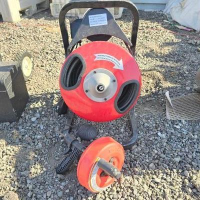 #80124 • Vevor Pipe Cleaning Machine and Ridgid Snake