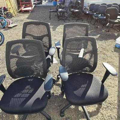 #80020 • 4 Office Chairs
