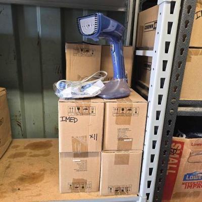 #3034 • NEW!!! (11) Portable Garment Steamers