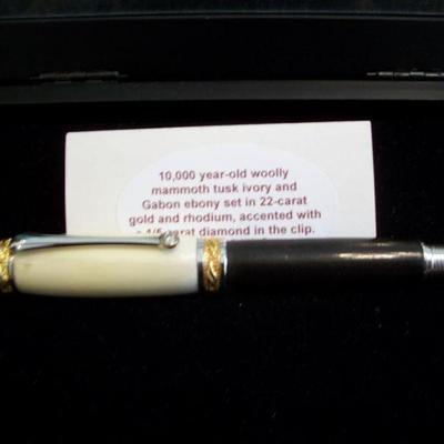 Handmade Pen in Presentation box with descriptive card.