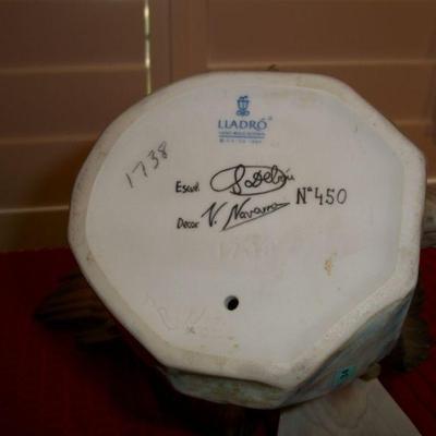 Marks on bottomVintage Lladro Porcelain