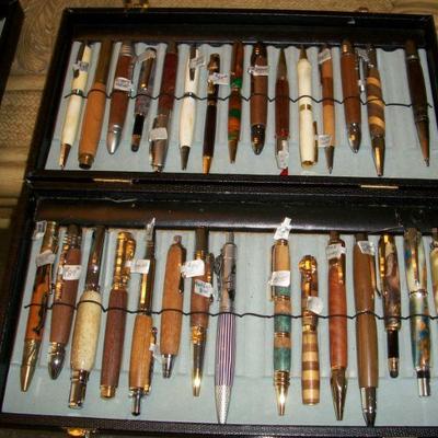 Case of Handmade pens