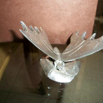 Jac Zagoory Designs - Pewter  Pen Holder Butterfly