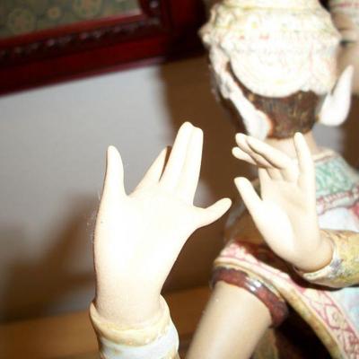 View of fingers and hands