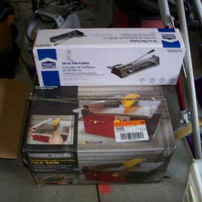 Tile cutters