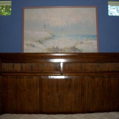 Headboard of King bed
