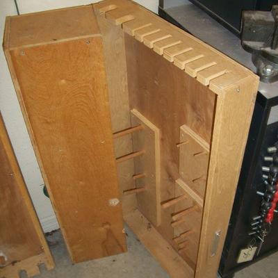 Wood jigs (?)