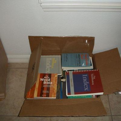 More wood working books